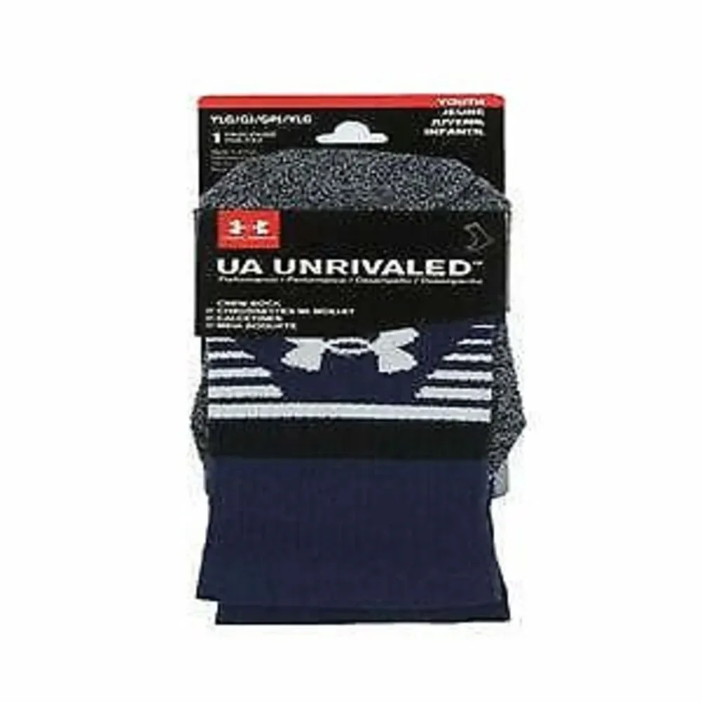 Under Armour Ua Unrivaled Youth Cushioned Crew Sock - YLG
